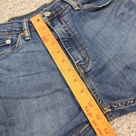 Levis‎ 510 Jeans Mens 33x34 (Fits 32x31) Blue Skinny Medium Wash Denim - Picture 10 of 13